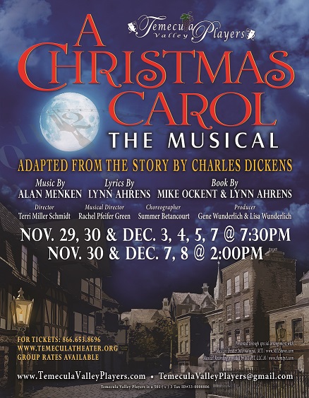 Tickets A Christmas Carol 2019 Old Town Temecula Community Theater