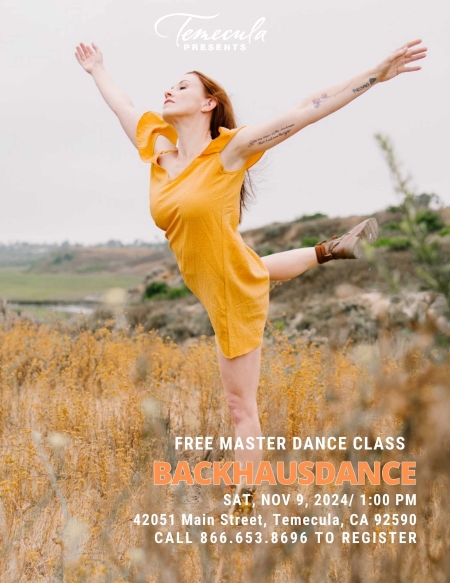 BACKHAUSDANCE MASTER DANCE CLASS 2024