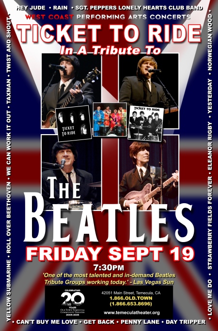 TICKET TO RIDE: A LIVE TRIBUTE TO THE BEATLES