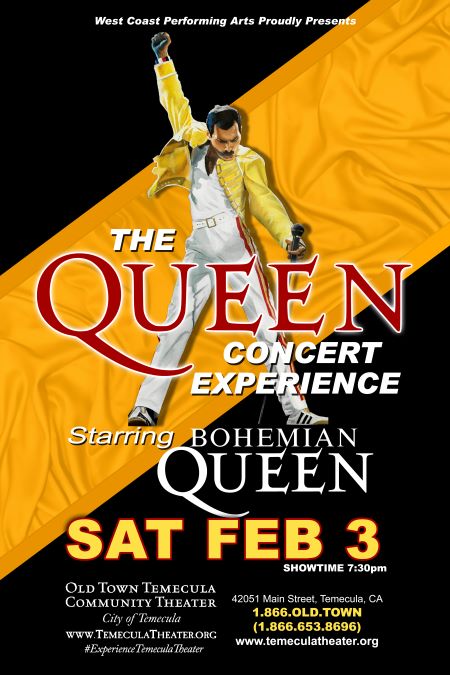 THE QUEEN CONCERT EXPERIENCE: STARRING BOHEMIAN QUEEN