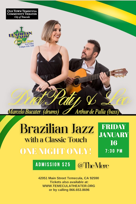 BRAZILIAN & LATIN JAZZ AT THE MERC