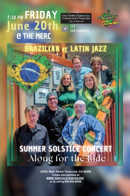 BRAZILIAN & LATIN JAZZ AT THE MERC