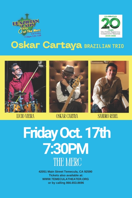 BRAZILIAN & LATIN JAZZ AT THE MERC
