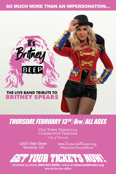 IT'S BRITNEY BEEP: THE LIVE BAND TRIBUTE TO BRITNEY SPEARS