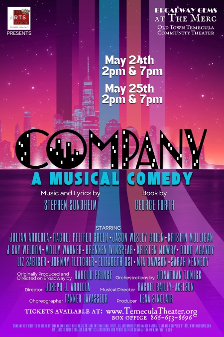 Tickets | COMPANY THE MUSICAL | Old Town Temecula Community Theater