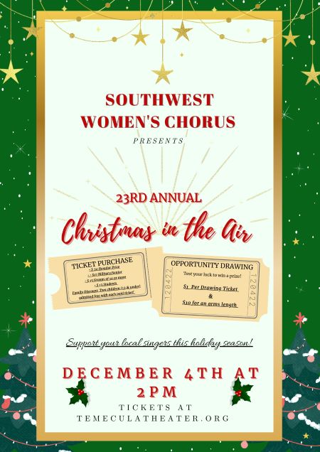 23rd ANNUAL CHRISTMAS IN THE AIR