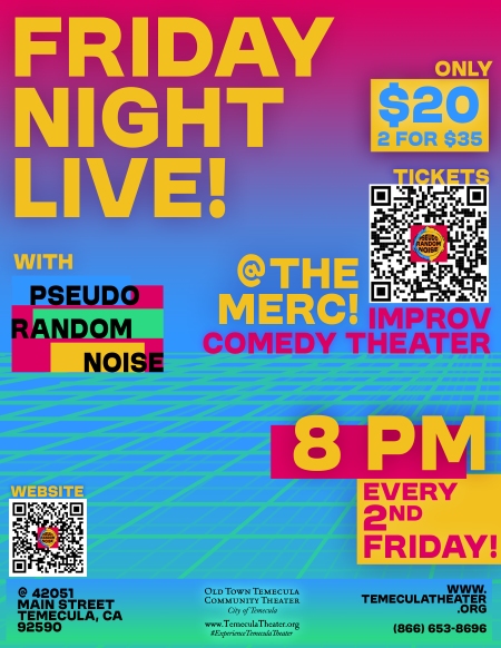FRIDAY NIGHT LIVE! IMPROV THEATER