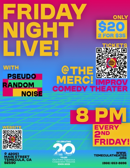 FRIDAY NIGHT LIVE! IMPROV THEATER