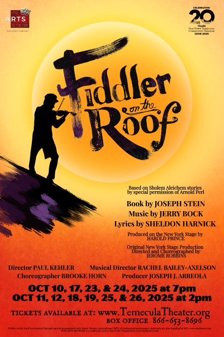 FIDDLER ON THE ROOF 2025