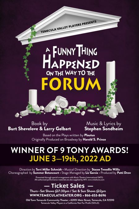 A FUNNY THING HAPPENED ON THE WAY TO THE FORUM  2022