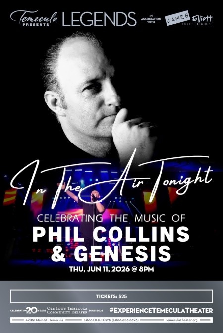 IN THE AIR TONIGHT (CELEBRATING THE MUSIC OF PHIL COLLINS & GENESIS)