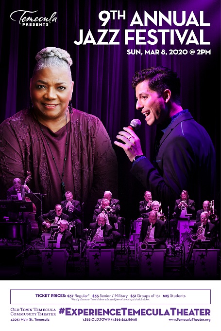 Tickets | 9TH ANNUAL JAZZ FESTIVAL | Old Town Temecula Community Theater