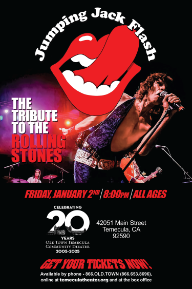 JUMPING JACK FLASH: THE  TRIBUTE TO THE ROLLING STONES 2026