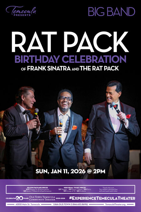 RAT PACK BIRTHDAY CELEBRATION OF FRANK SINATRA AND THE RAT PACK