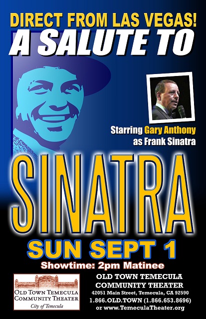 DIRECT FROM LAS VEGAS! A SALUTE TO SINATRA