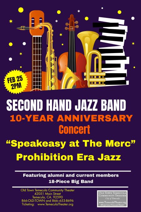 SPEAKEASY AT THE MERC: 10TH ANNIVERSARY CELEBRATION