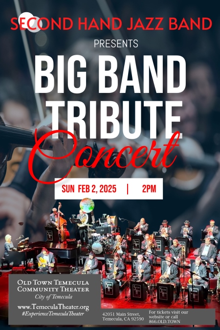 SPEAKEASY AT THE MERC: 11TH ANNIVERSARY CELEBRATION - BIG BAND TRIBUTE CONCERT