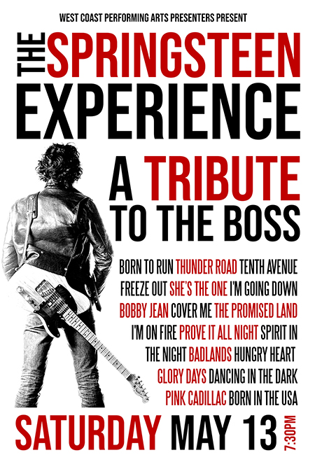 THE SPRINGSTEEN EXPERIENCE: A TRIBUTE TO THE BOSS