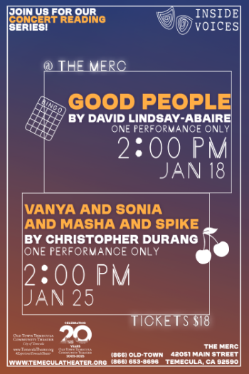 INSIDE VOICES CONCERT READING SERIES-2026